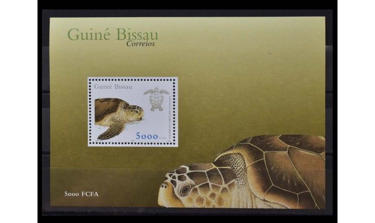 Гвинея-Бисау 2001 г. "Морские черепахи"