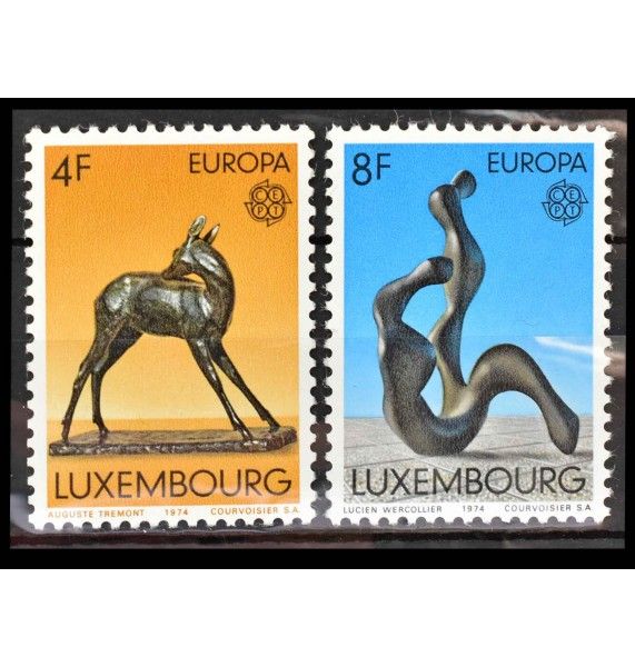 Люксембург 1974 г. "Европа: Скульптуры"