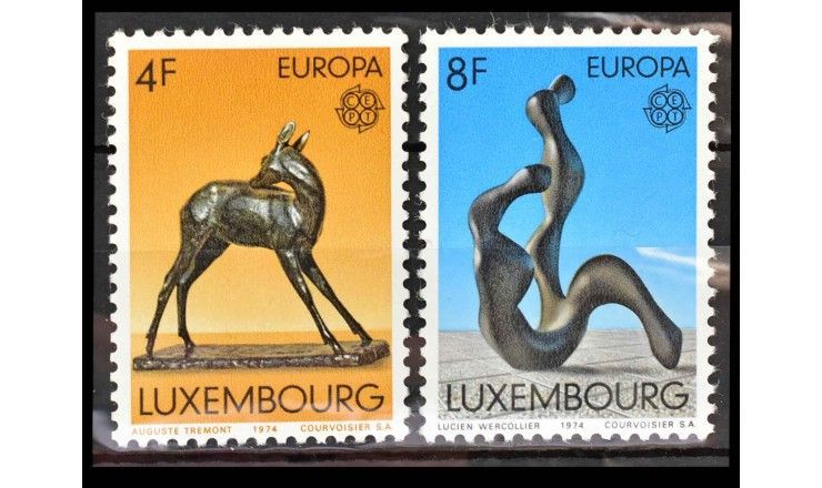 Люксембург 1974 г. "Европа: Скульптуры"