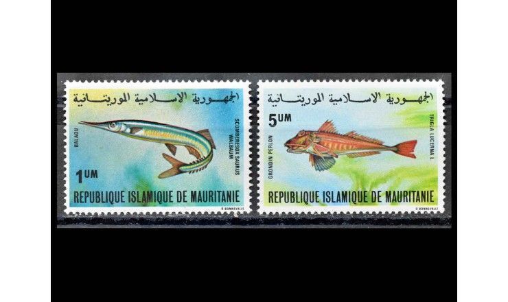 Мавритания 1979 г. "Местные рыбы"