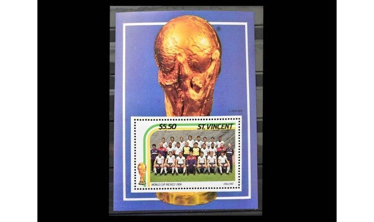 Сент-Винсент и Гренадины 1986 г. "Чемпионат мира по футболу, Мексика"