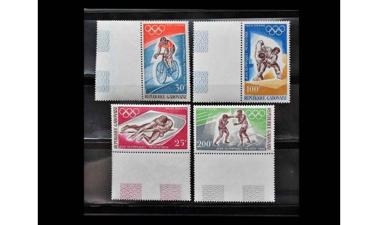 Габон 1968 г. "Летние Олимпийские игры, Мехико" (купон)