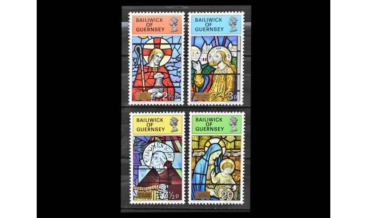Гернси 1973 г. "Рождество"