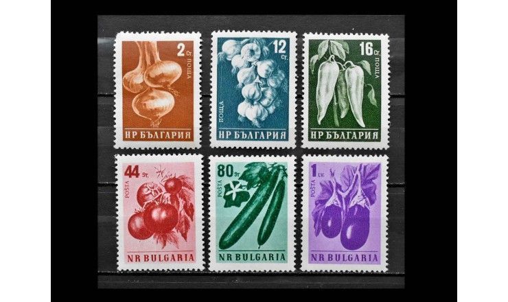 Болгария 1958 г. "Овощи"