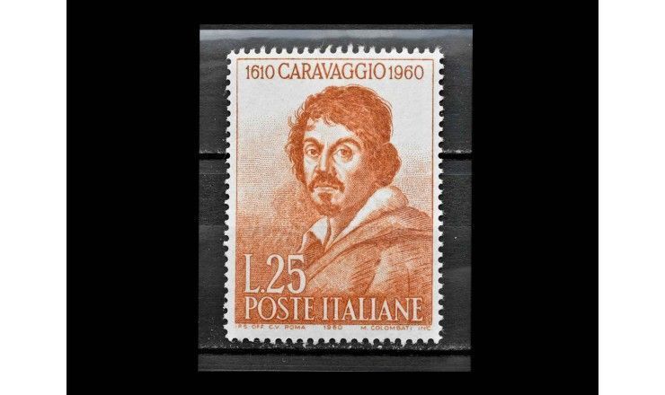 Италия 1960 г. "350 лет со дня смерти Микеланджело Меризи да Караваджо"