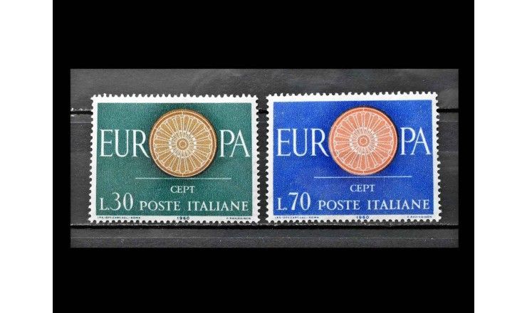 Италия 1960 г. "Европа (СЕПТ): Колесо"