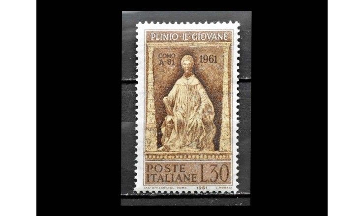 Италия 1961 г. "Статуя Плиния Младшего"