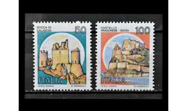 Италия 1980/1994 г. "Замки"
