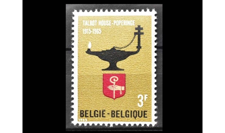 Бельгия 1965 г. "50 лет основания движения «Toc H» в Доме Талбота"