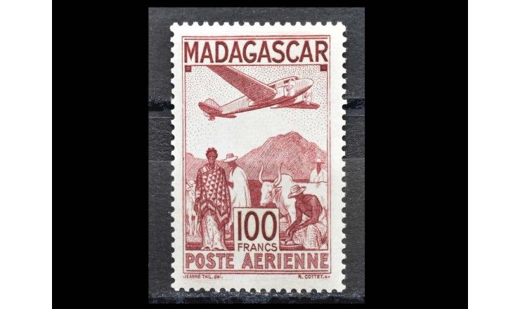 Мадагаскар 1944 г. "Стандартная марка"
