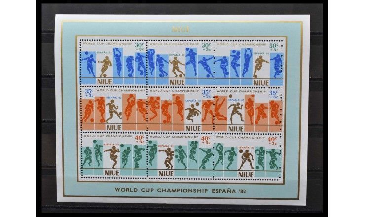 Ниуэ 1981 г. "Чемпионат мира по футболу 1982, Испания"