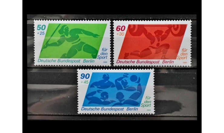 Западный Берлин 1980 г. "Спорт"