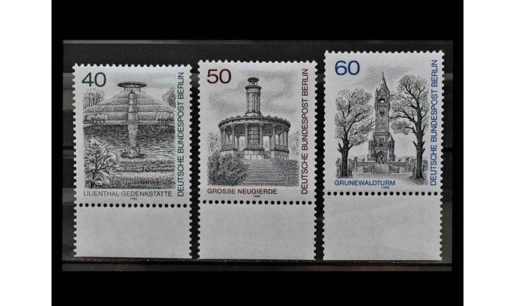 Западный Берлин 1980 г. "Виды Берлина"