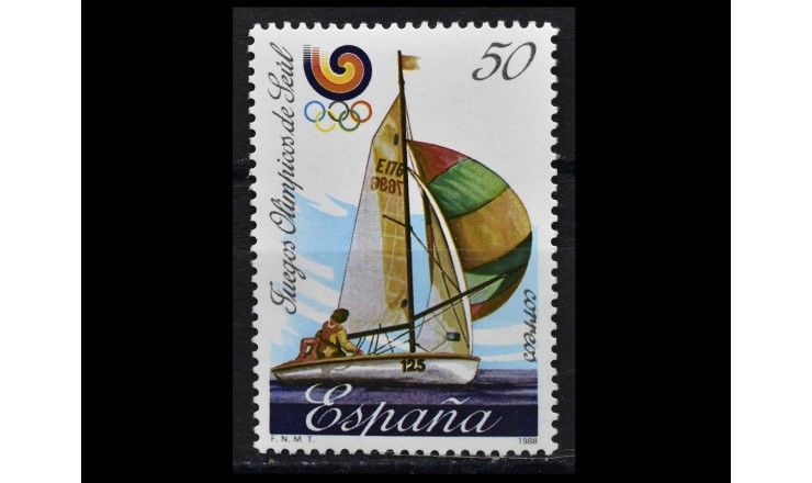 Испания 1988 г. "Летние Олимпийские игры, Сеул"