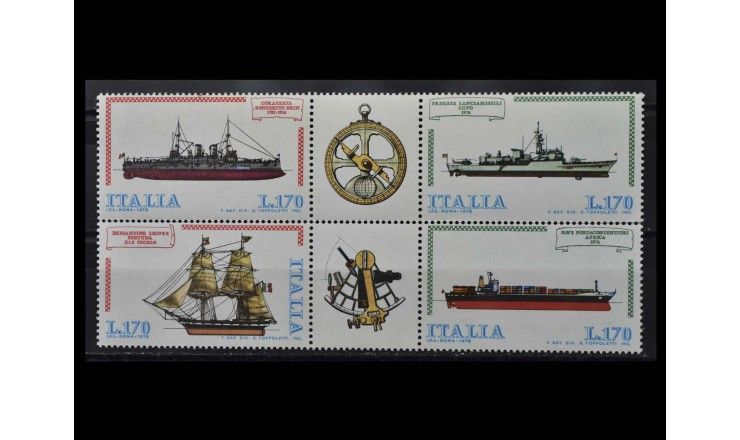Италия 1978 г. "Судостроение"