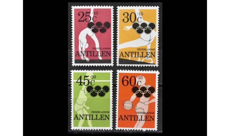 Нидерландские Антилы 1980 г. "Летние Олимпийские игры, Москва"