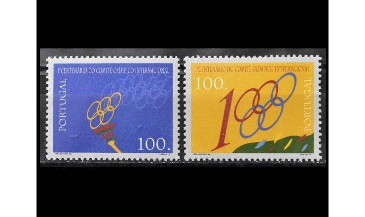 Португалия 1994 г. "100 лет Международному Олимпийскому Комитету (IOC)"