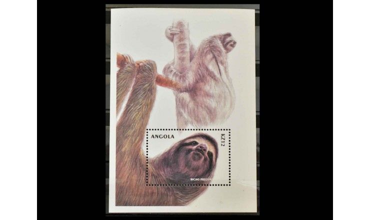 Ангола 2000 г. "Трёхпалый ленивец"