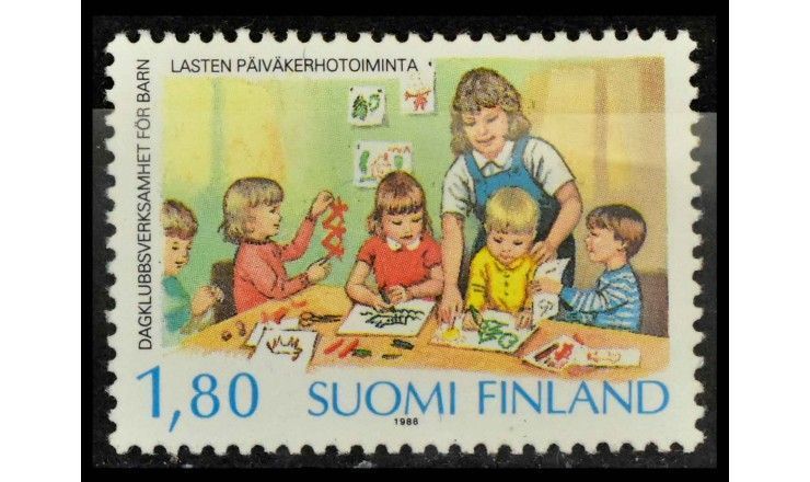 Финляндия 1988 г. "40 лет  детским садам Финляндии"
