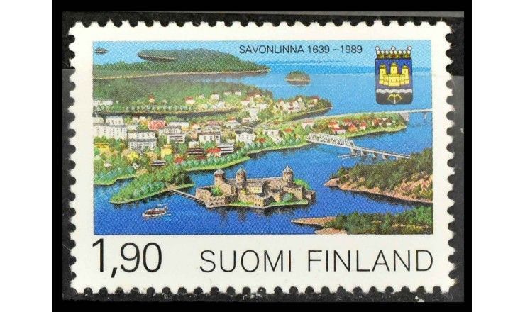 Финляндия 1989 г. "350-летие города Савонлинна"