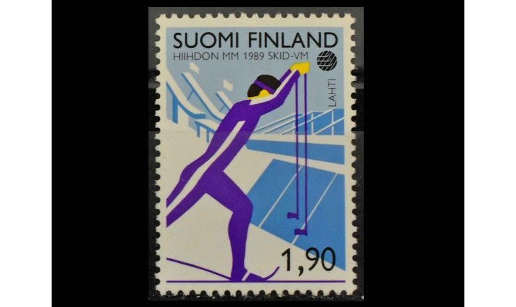 Финляндия 1989 г. "Чемпионат мира по лыжным гонкам, Лахти"