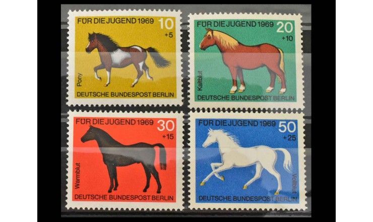 Германия (Западный Берлин) 1969 г. "Лошади"