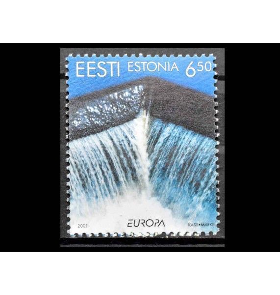 Эстония 2001 г. "Европа: Вода - природное сокровище"