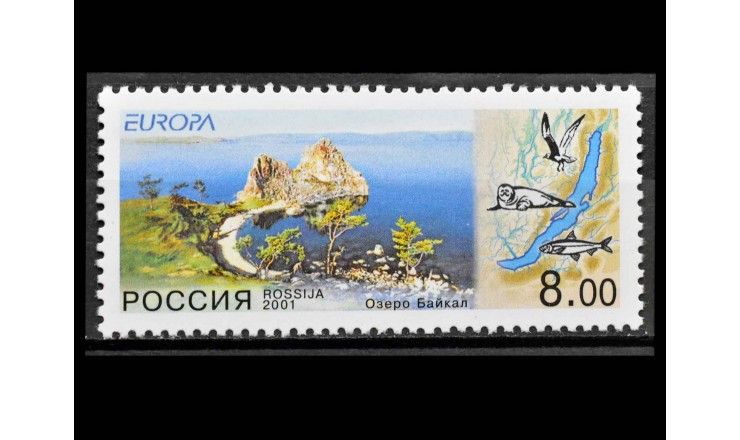 Россия 2001 г.  "Европа: Вода - природное сокровище"