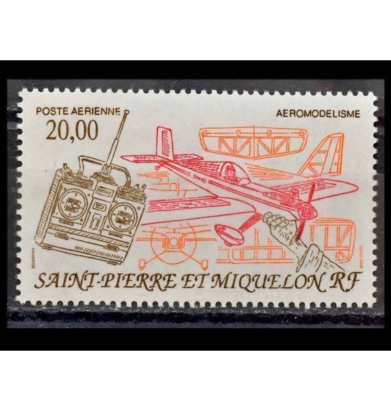 Сен-Пьер и Микелон 1992 г. "Радиоуправляемая модель самолета" 