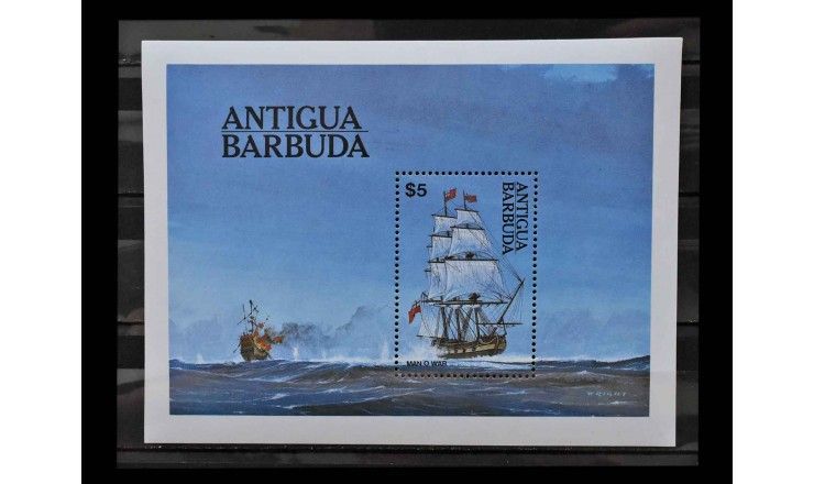 Антигуа и Барбуда 1984 г. "Корабли"