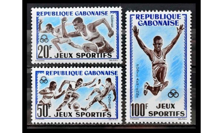 Габон 1962 г. "Спорт"