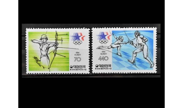 Южная Корея 1984 г. "Летние Олимпийские игры, Лос-Анджелес"