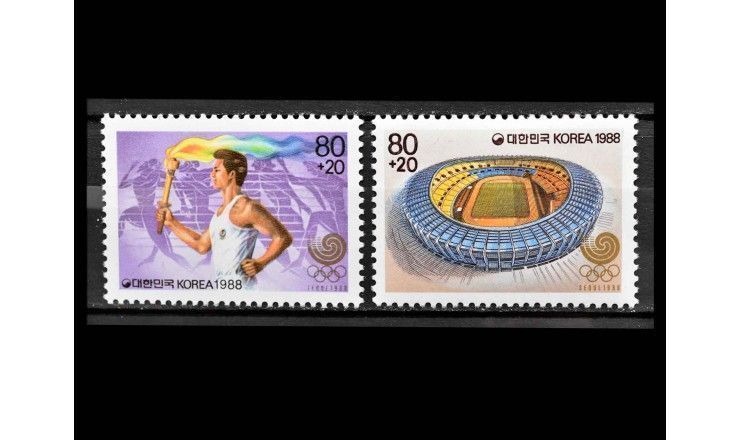 Южная Корея 1988 г. "Летние Олимпийские игры, Сеул"