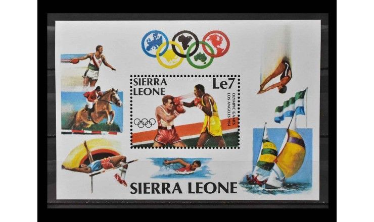 Сьерра-Леоне 1984 г. "Летние Олимпийские игры, Лос-Анджелес"