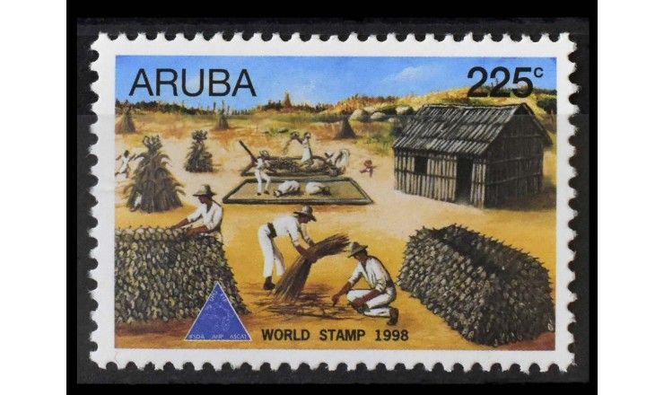 Аруба 1998 г. "Международный день почтовой марки"