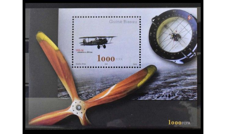 Гвинея-Бисау 2002 г. "История авиации"