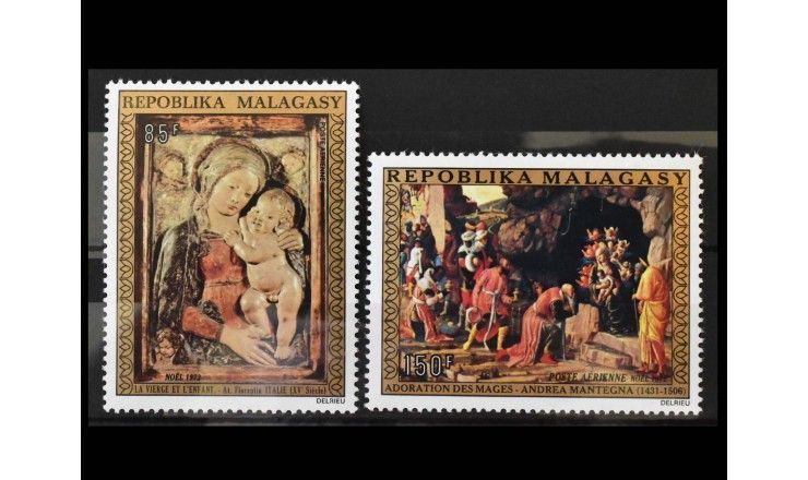 Мадагаскар 1972 г. "Рождество"