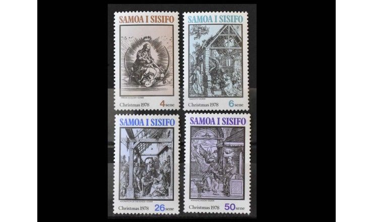 Самоа и Сисифо 1978 г. "Рождество: Гравюры Дюрера"