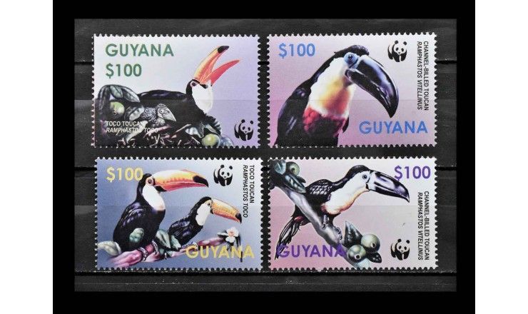 Гайана 2003 г. "Туканы"