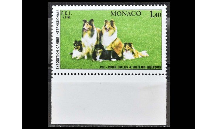 Монако 1981 г. "Международная выставка собак, Монте-Карло"