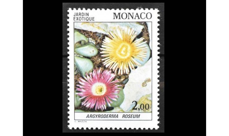 Монако 1983 г. "Стандартные марки: Экзотические растения"