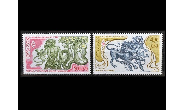 Монако 1986 г. "Красный Крест: Подвиги Геракла"