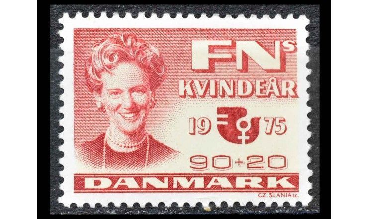Дания 1975 г. "Международный год женщин"