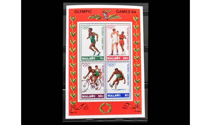 Малави 1984 г. "Летние Олимпийские игры, Лос-Анджелес" 