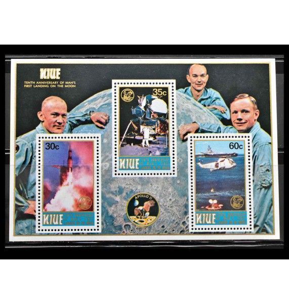 Ниуэ 1979 г. "10-я годовщина высадки Аполлона-11 на Луну" 