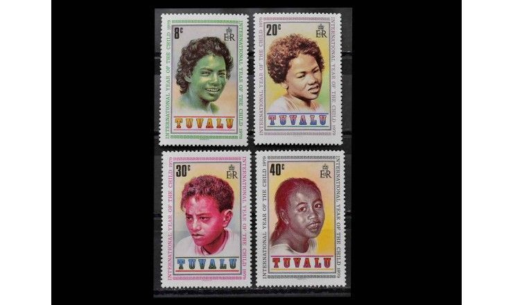 Тувалу 1979 г. "Международный год ребенка"