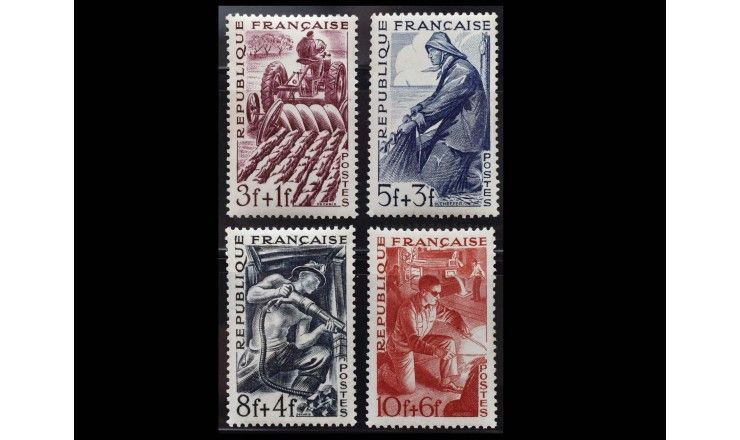 Франция 1949 г. "Профессии"