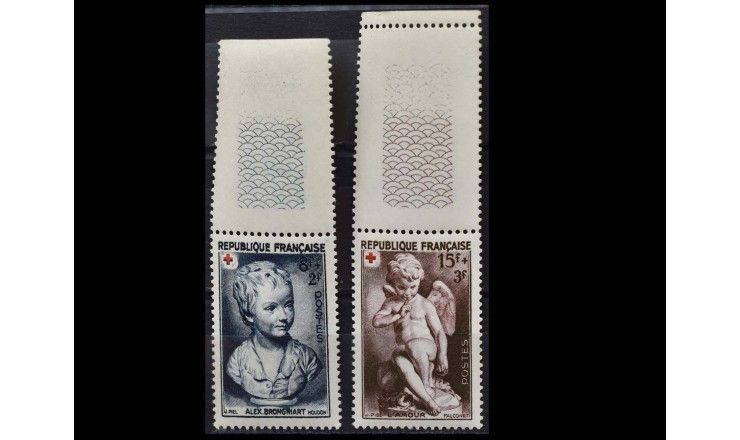 Франция 1950 г. "Красный Крест"