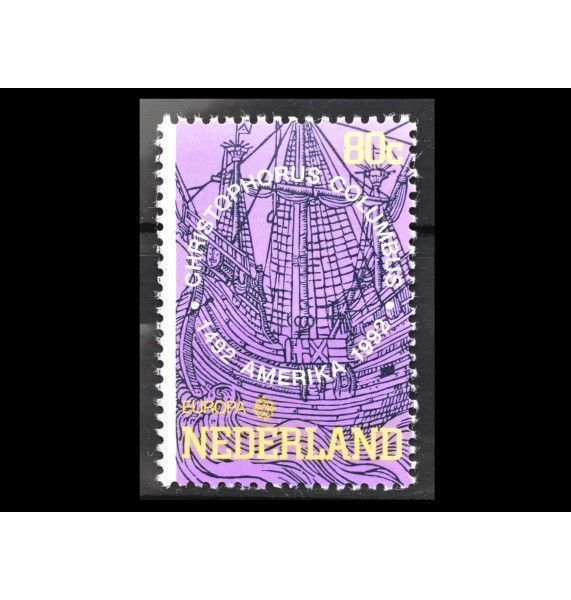Нидерланды 1992 г. "Европа: 500 лет открытия Америки"