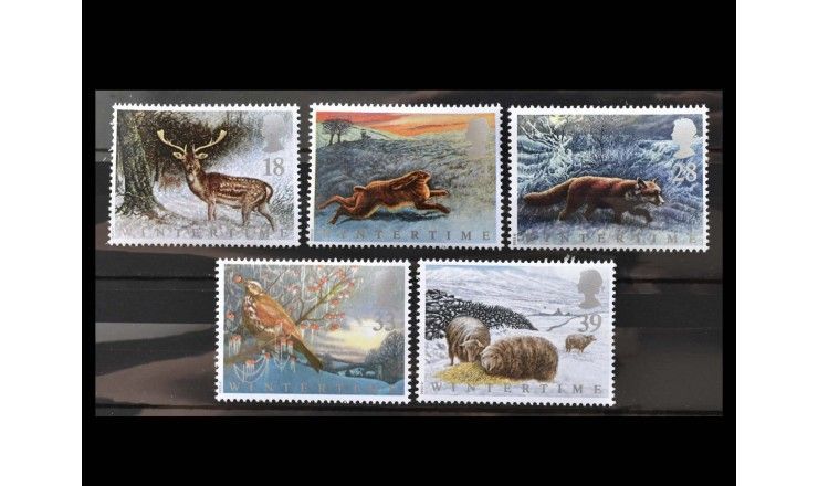 Великобритания 1992 г. "Четыре времени года: Зима"